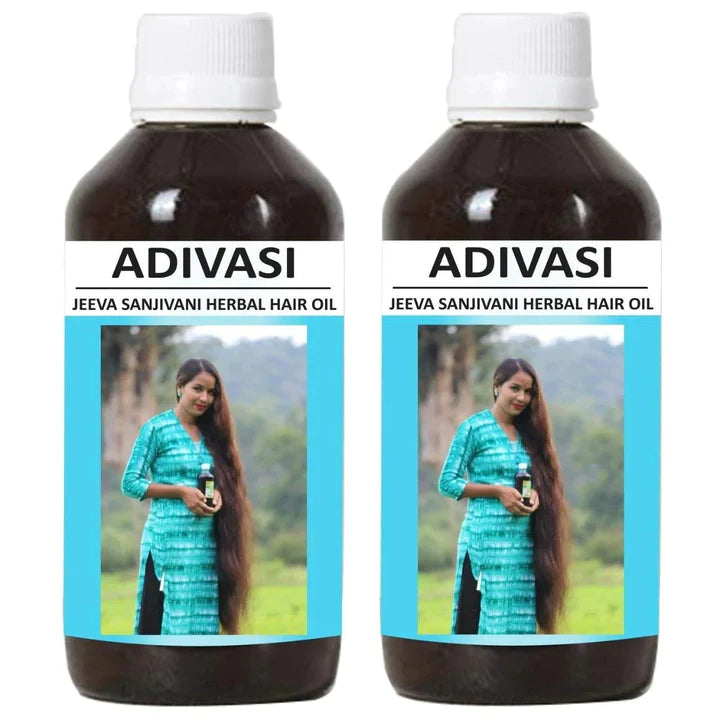 Adivasi Neelgiri Herbal Hair Oil 125ML (Pack of 2)