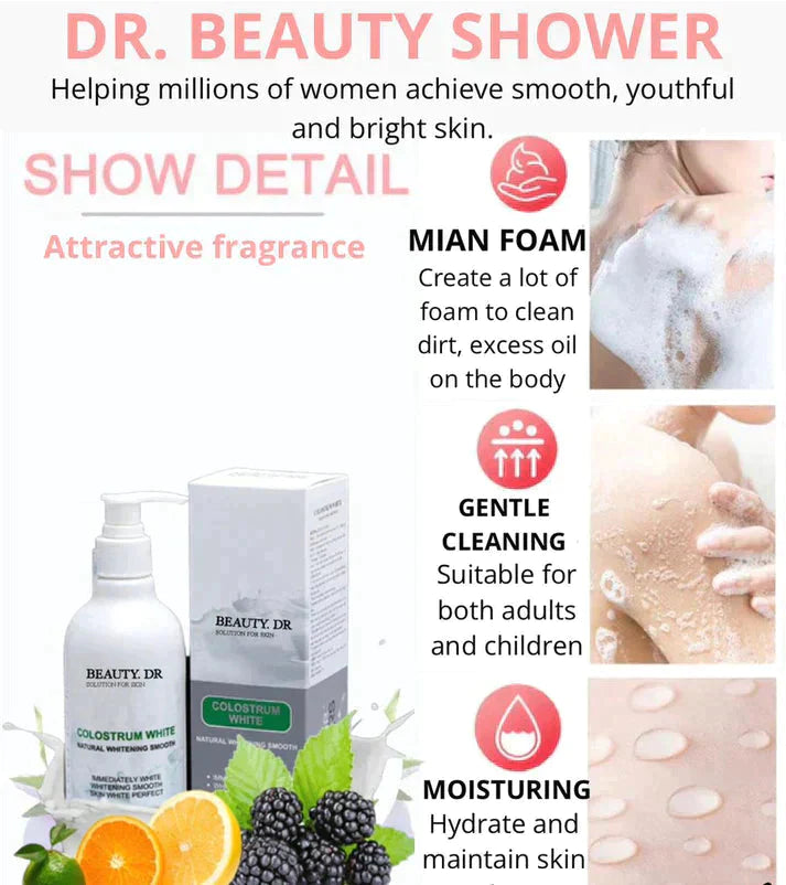 BEAUTY Shower Gel Body Wash Whitening Cream (Pack of 2)