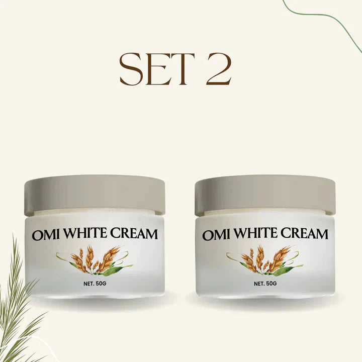 OMICARE organics Skin glow and Whitening Cream, 50 gm (Pack Of 2)